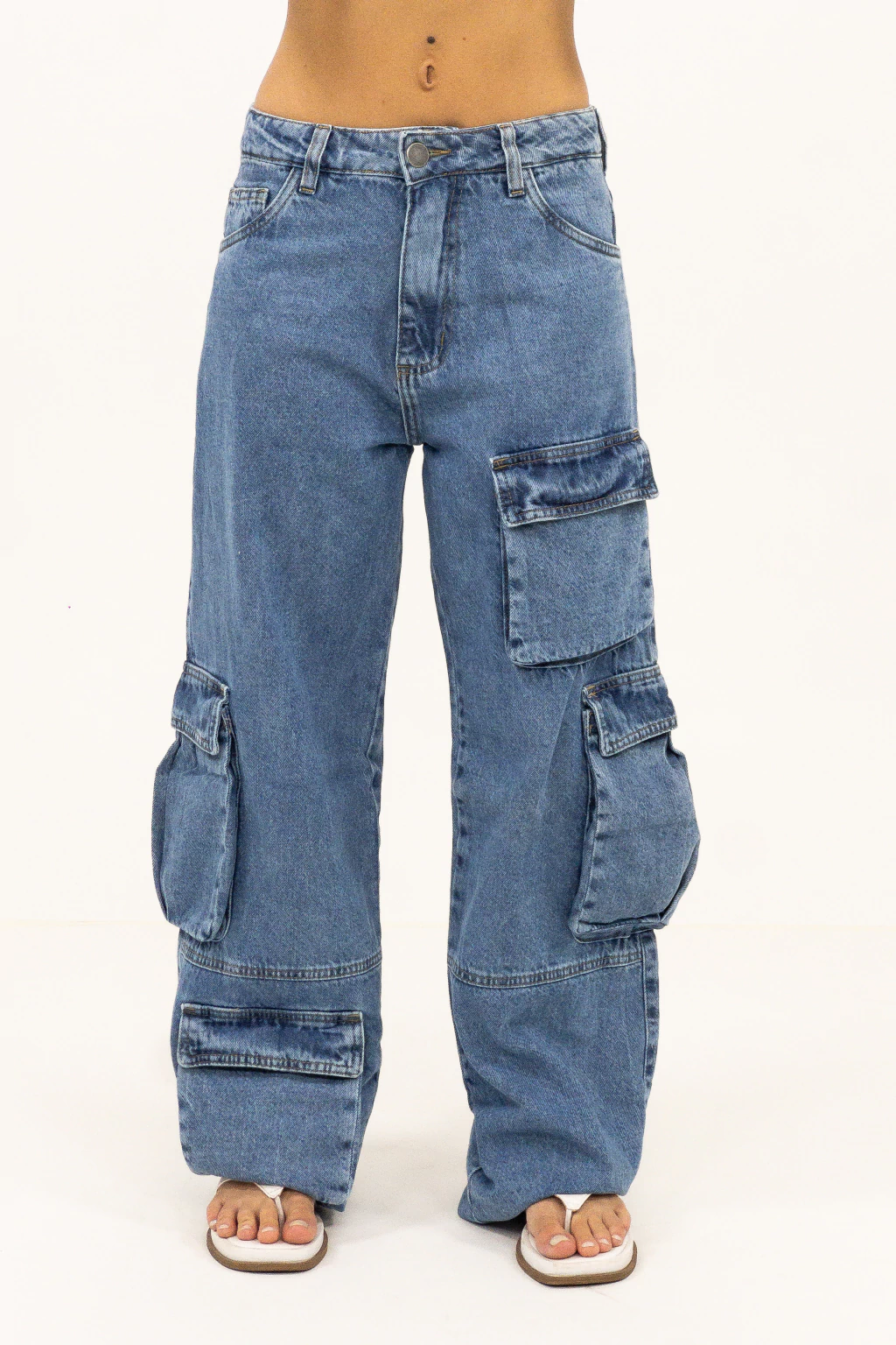 CARGO STACY JEANS