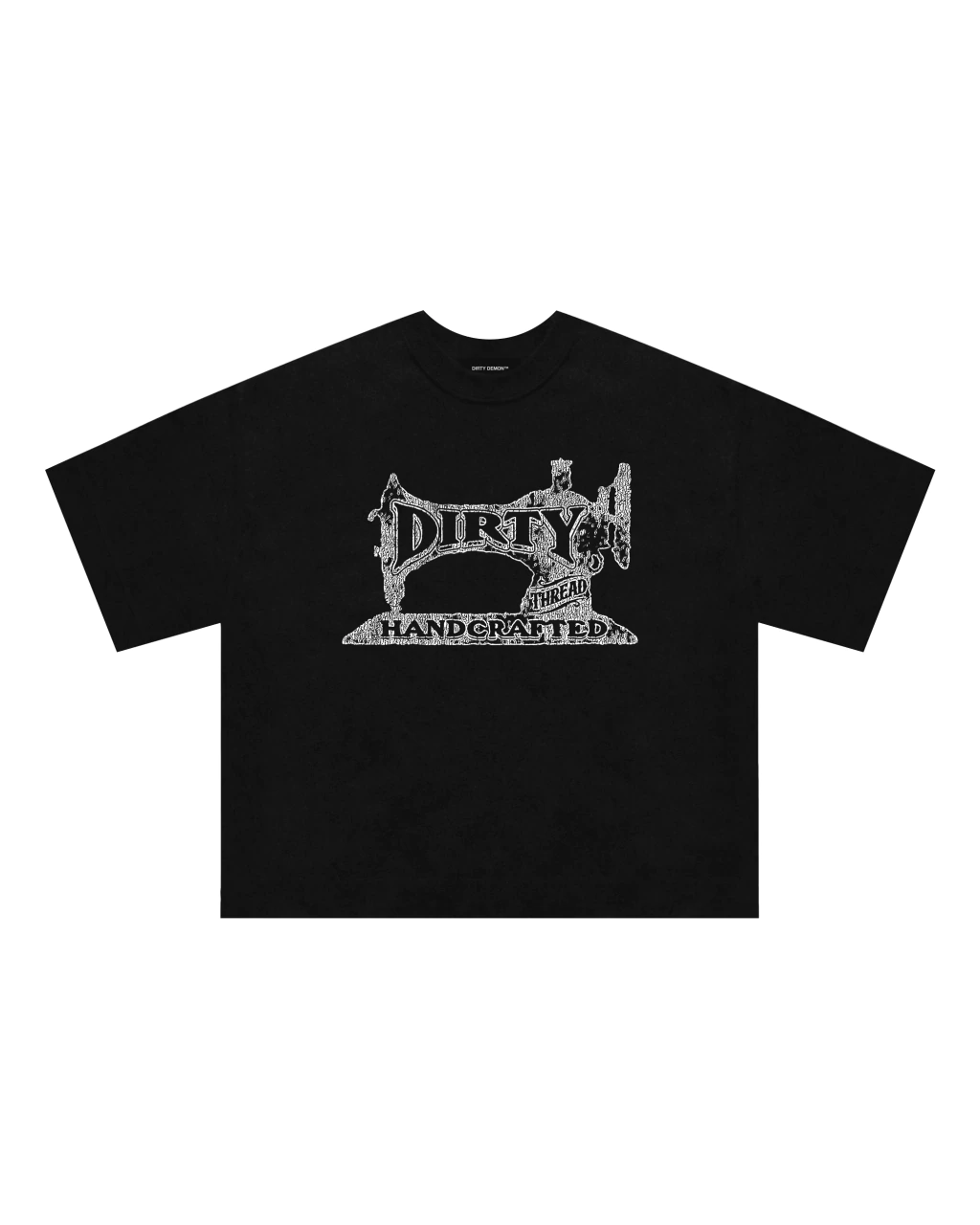 REMERA HANDCRAFTED NEGRA
