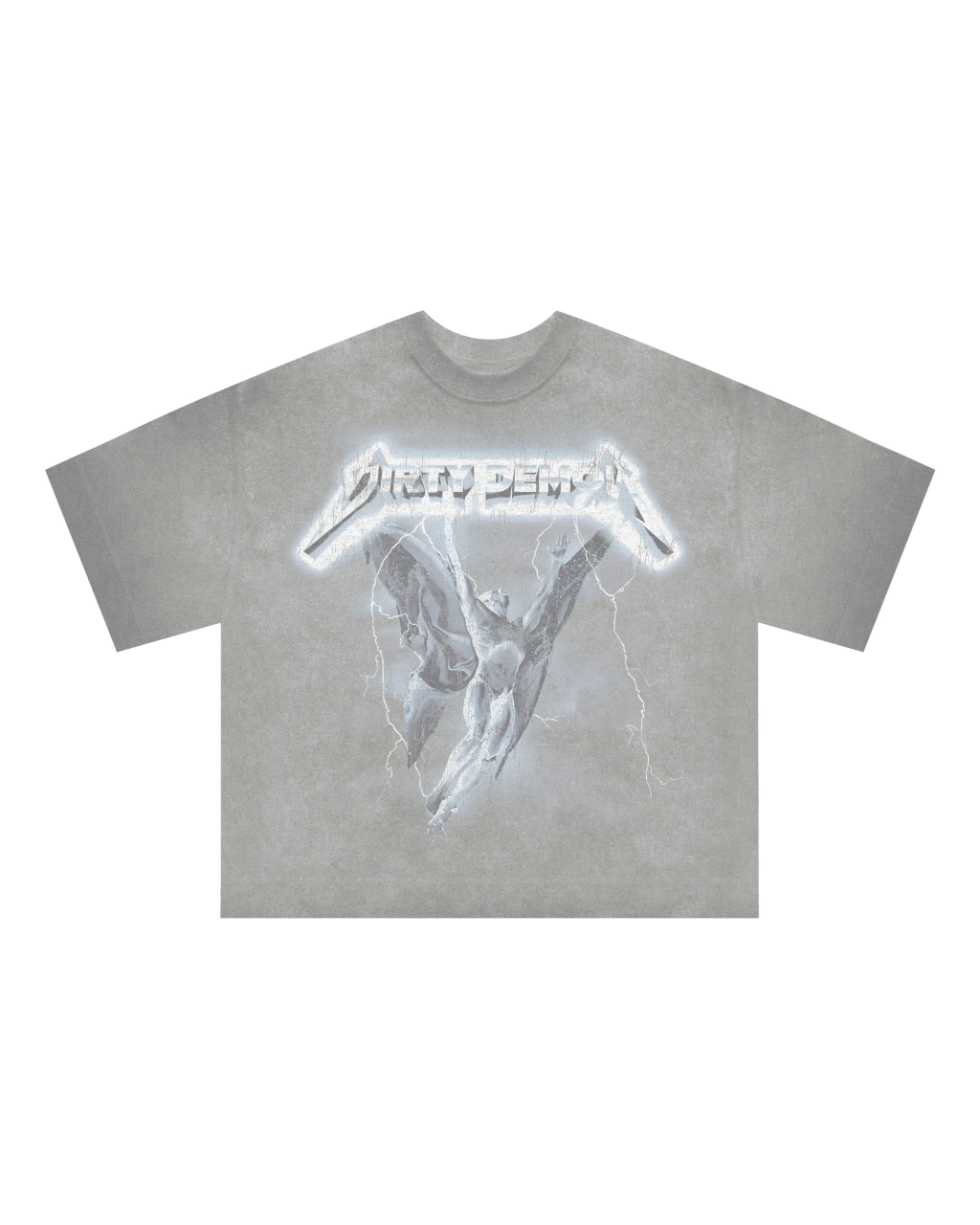 REMERA "ARCANGEL" GREY WASHED