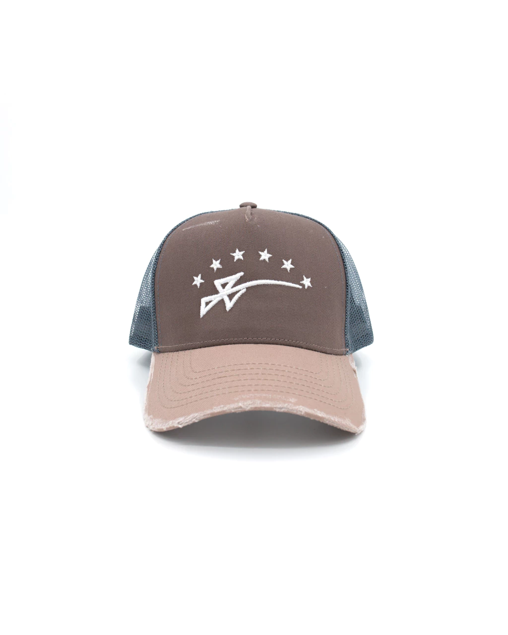 GORRA TRUCKER GRIS STARS