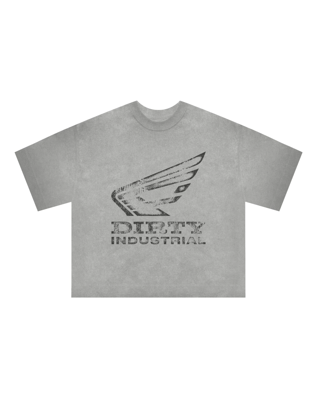 REMERA "INDUSTRIAL" GREY WASHED
