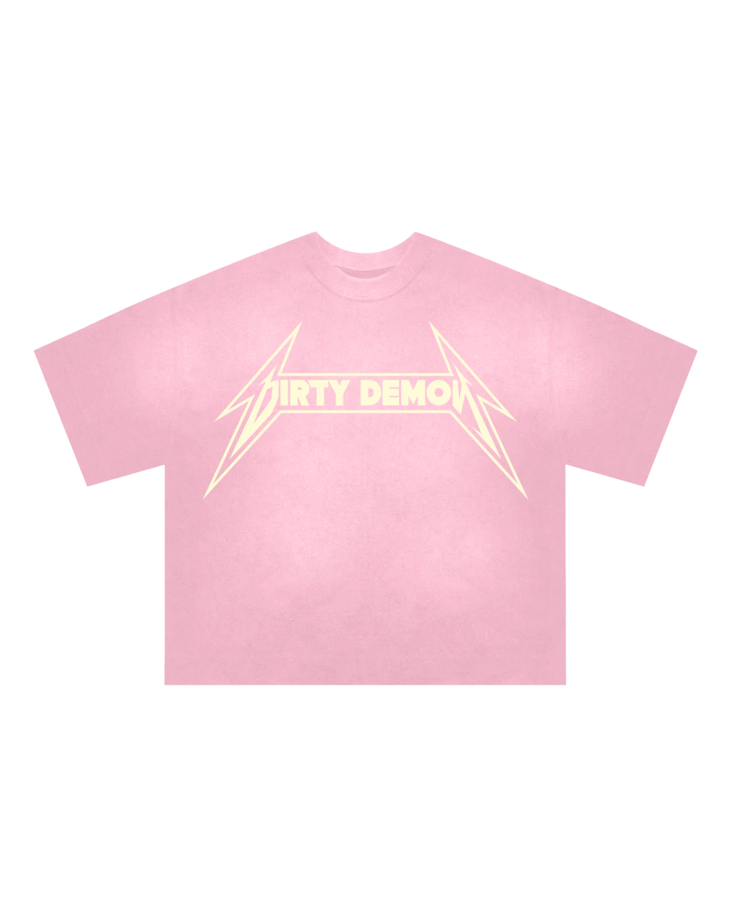 REMERA "METAL" PINK WASHED