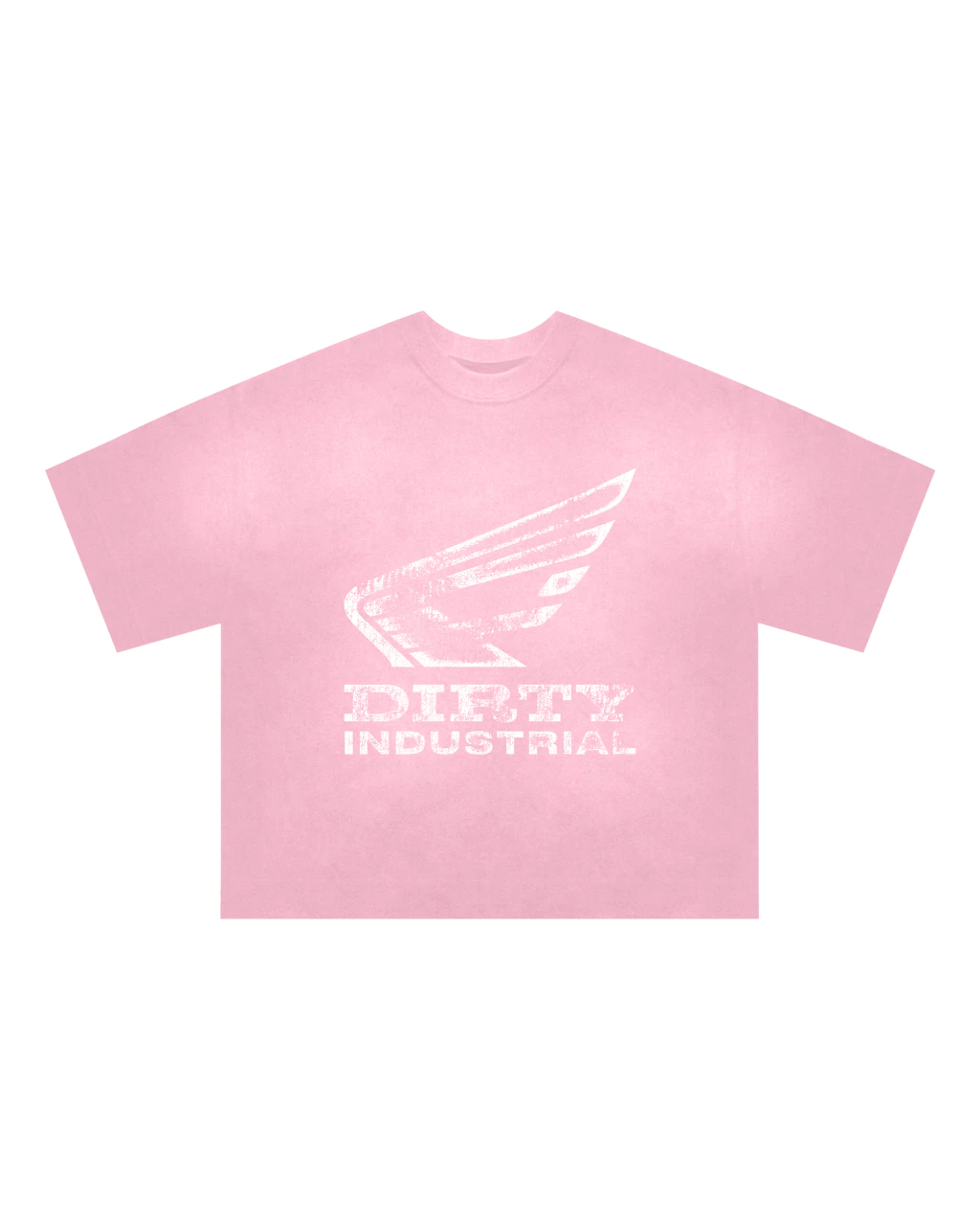 REMERA "INDUSTRIAL" PINK WASHED