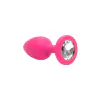 PLUG ANAL PINK EM SILICONE M