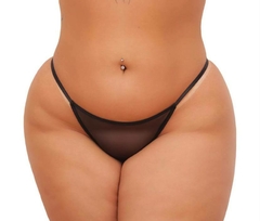 CALCINHA EM TULE PERSONALIZAVEL PLUS SIZE GG AO G1 PARA NOMES E FRASES