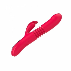 VIBRADOR DE DUPLA ESTIMULAÇÃO COM VAI E VEM RECARREGAVEL - comprar online