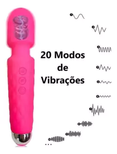 Imagem do Vibrador Recarregavel Varinha Magica