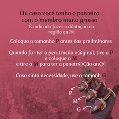 Imagem do PLUG ANAL TAMANHO M DE PELUCIA POMPOM