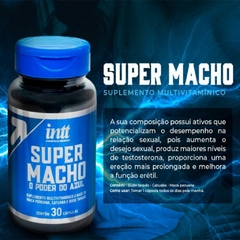 Super Macho Suplemento Vitaminico Masculino 30 Capsulas - comprar online
