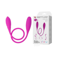 VIBRADOR DUPLO SNAKY VIBE RECARREGAVEL