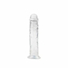 PROTESE DILDO TRANSPARENTE COM VENTOSA 17X3,5