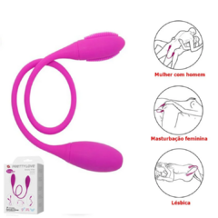 VIBRADOR DUPLO SNAKY VIBE RECARREGAVEL - comprar online