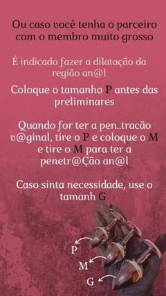 PLUG ANAL ROXO EM SILICONE G - VITORELI SEX SHOP