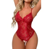 BODY SEXY EM RENDA VERMELHA COM ABERTURA NA REGIÃO INTIMA P/M/G - comprar online