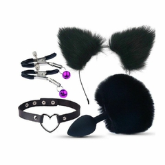 KIT DE PLUG P PELUCIA POMPOM, TIARA, PRENDEDOR DE MAMILO - comprar online