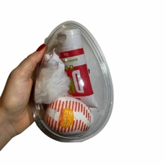 KIT OVO G COM CALCINHA DE POMPOM, LUBRIFICANTE DE SABOR E EGG - comprar online