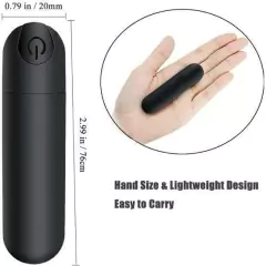 Vibrador Bullet Power 10 Vibrações Recarregável na internet