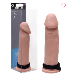 Capa Peniana Semi Rígida Com Cinta Peniana 22x5cm - comprar online