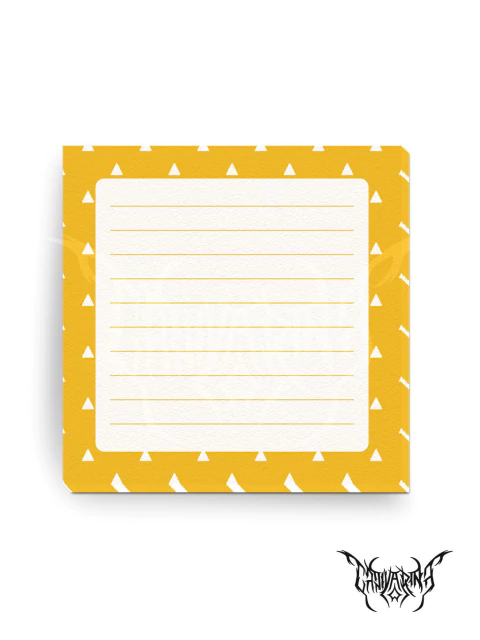 Bloquinho de Anotações - Zenitsu