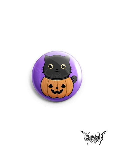 Botton - Pumpkin Cat