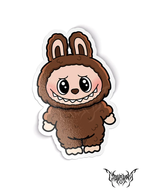 Adesivo - Labubu Chestnut Cocoa
