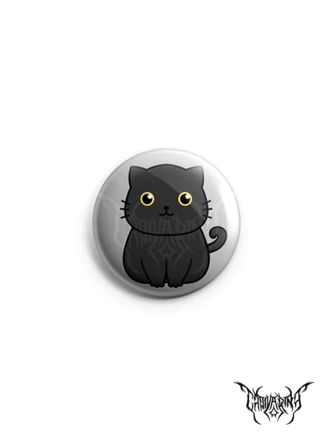 Botton - Gato Preto Corpinho Inteiro