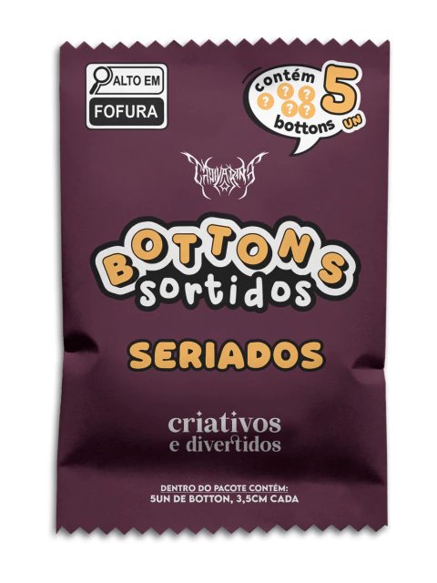 Bottons Sortidos - Seriados