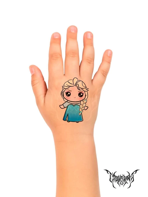 Tattoo Temporária - Elsa