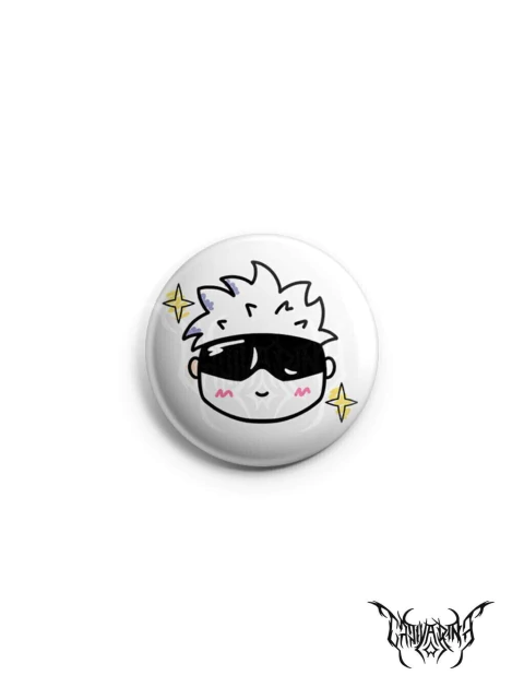 Botton - Saturo Gojo Riscadinho