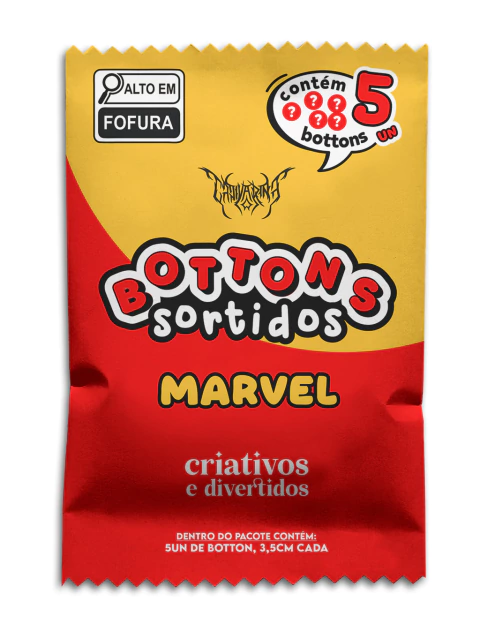 Bottons Sortidos - Marvel