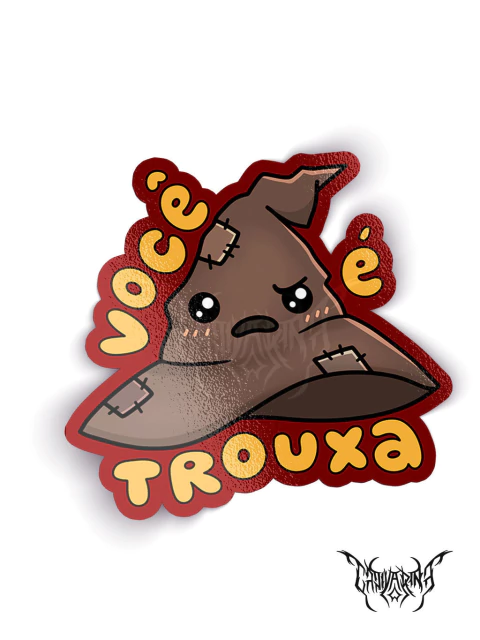 Adesivo - Você é Trouxa (Harry Potter)