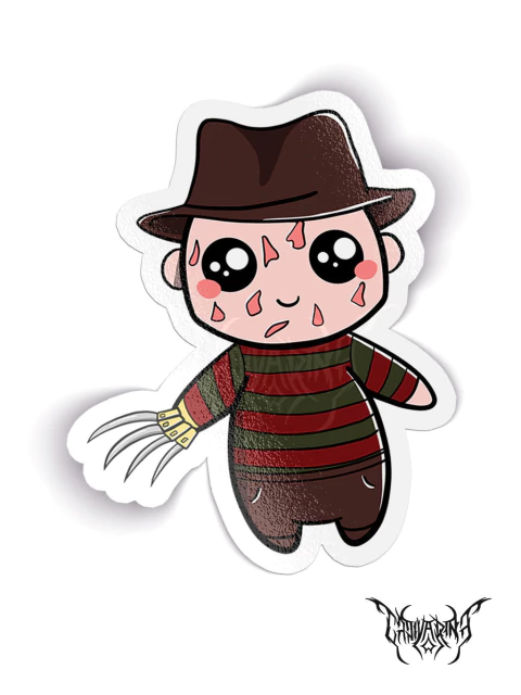 Adesivo - Freddy Krueger