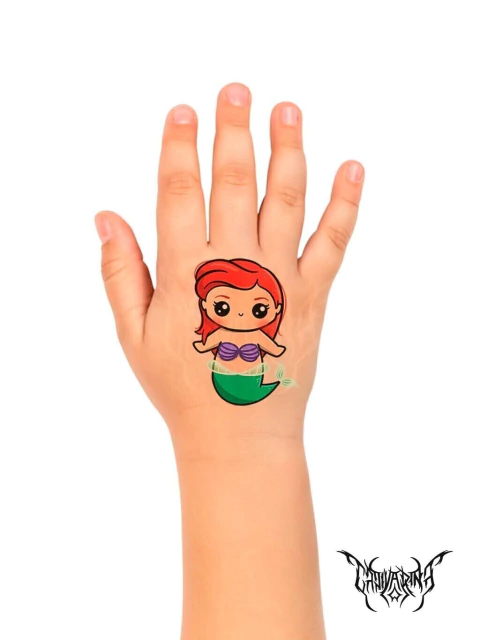 Tattoo Temporária - Ariel