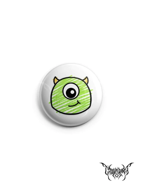 Botton - Mike Wazowski Riscadinho