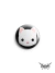 Botton - Gato Branco