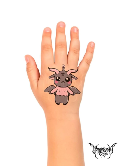 Tattoo Temporária - Baphomet