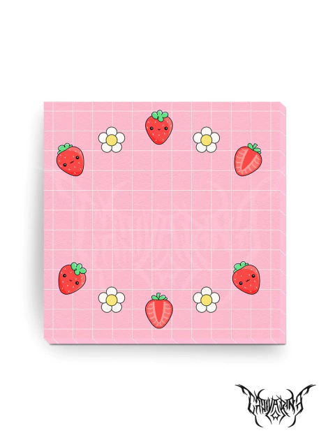 Bloquinho de Anotações - Moranguinho Rosa