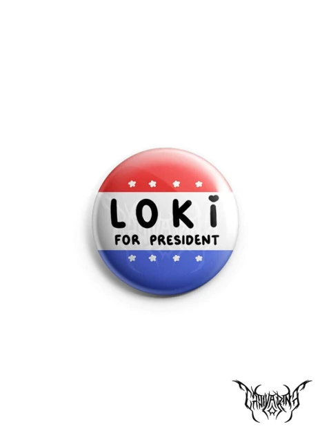 Botton - Loki For President