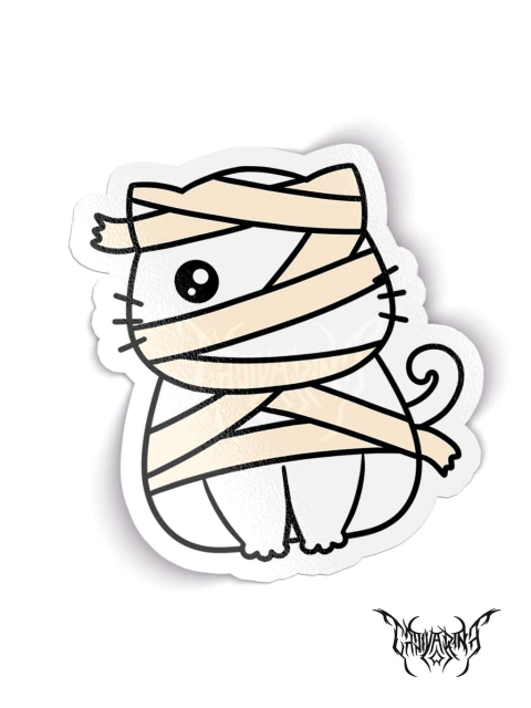 Adesivo - Mummy Cat