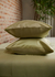 Kit Sábanas Luxury Verdes + 2 Almohadas Nube Aloe Vellón