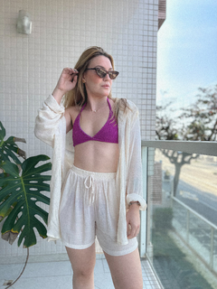 conj. Chemise + shorts na internet