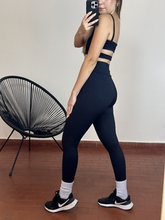 conjunto canelado power black - comprar online