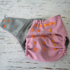 Cobertor de Pañal Woolar Rosa - Naturita