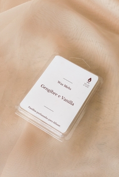 Wax melts • Gengibre e vanilla