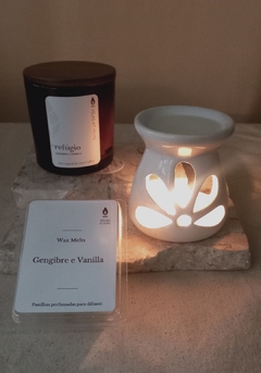 Wax melts • Gengibre e vanilla - comprar online