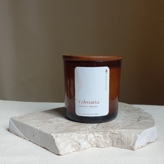 Vela Calmaria • Baunilha e Amêndoa | Âmbar - comprar online