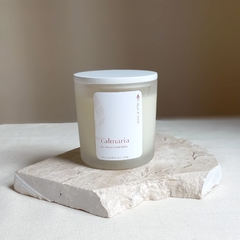 Vela Calmaria • Baunilha e Amêndoa | Branca - comprar online