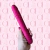 Recarregável - Vibrador Rotativo com Esferas Giratórias e Estimulador Clitoriano - 16 modos - Fúcsia - loja online