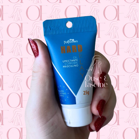 Hardelay - Gel Retardante Masculino - 25g - Hot Flowers