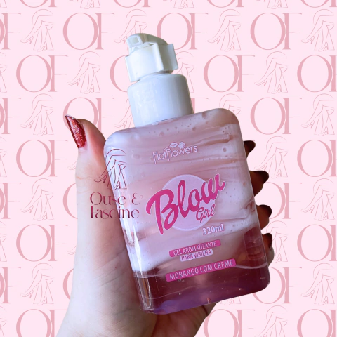 Blow Girl Gel Aromatizante Beijável Para Virilha 320ml